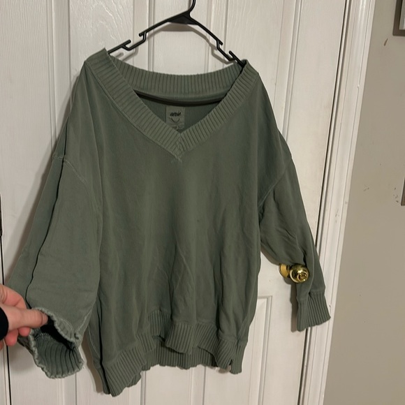 women’s cut off shoulder sweater - Picture 1 of 1